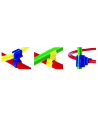 Bolsa 30 pinzas orientables