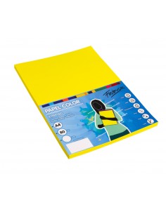 Folios Amarillo intenso 100 hojas