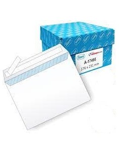 Sobre blanco cuartilla