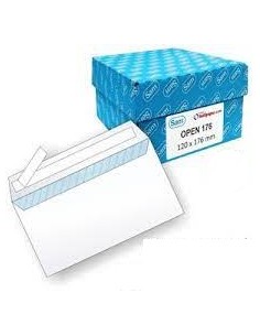 Sobre comercial blanco