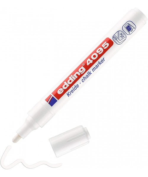 Rotulador 4095 edding blanco