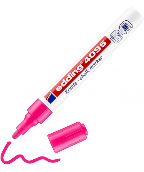 Rotulador 4095 edding rosa