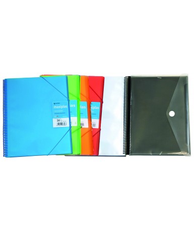 Carpetas fundas maxiplas color Verde