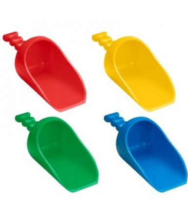 Palas cazos rojas ( bolsa 5 unidades )