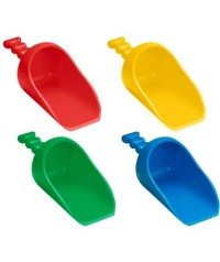 Palas cazos rojas ( bolsa 5 unidades )