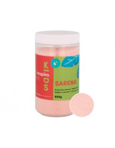 Bote 600 grs. Arena fina rosa