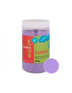 Bote 600 grs. Arena fina violeta