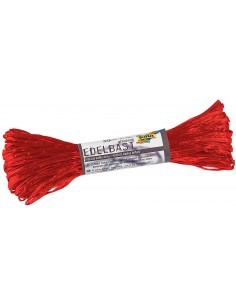 Rafia de color Rojo