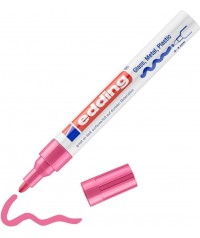 Rotulador de tinta opaca brillante 750 Edding rosa