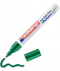 Rotulador de tinta opaca brillante 750 Edding verde