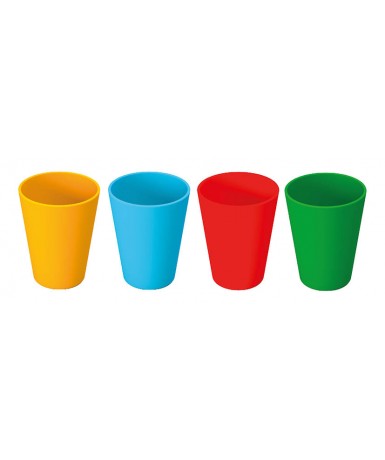 Set 6 vasos verdes 300 ml.
