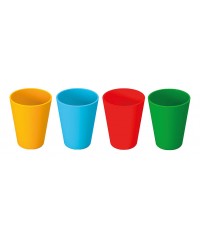 Set 6 vasos verdes 300 ml.