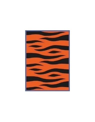 Paquete 5 bolsas plástico disfraces tigre 65x90...