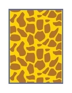 Paquete 5 bolsas plástico disfraces jirafa 65x90 cm. 2