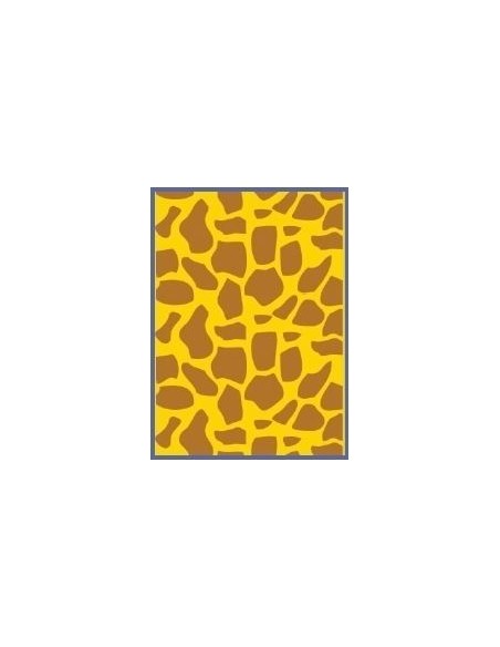 Paquete 5 bolsas plástico disfraces jirafa 65x90 cm.