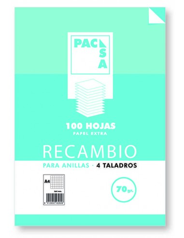 Paquete 25 und. Recambios cuadro de 4x4mm de 70...