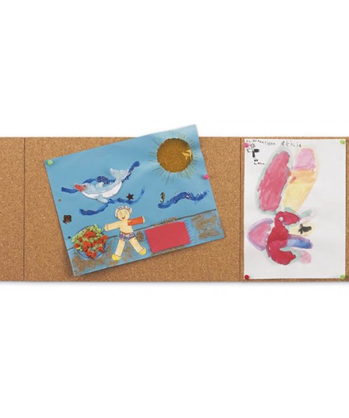 Láminas corcho adhesivas