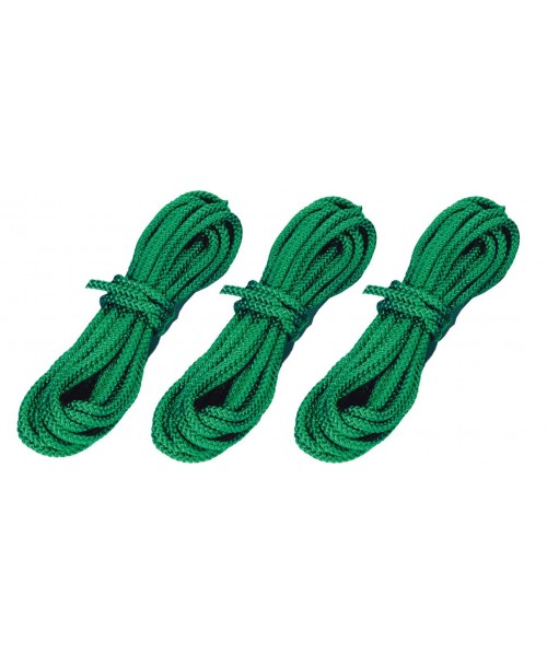 3 cuerdas verdes de 10 metros