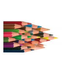 Caja 12 lápices de colores Alpino naranja