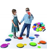 Discos táctiles para pies y manos 20 piezas