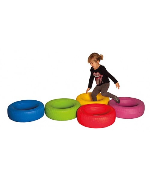 Pack 5 Neumáticos Didácticos