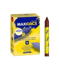 Caja 12 ceras Maxi dacs carne