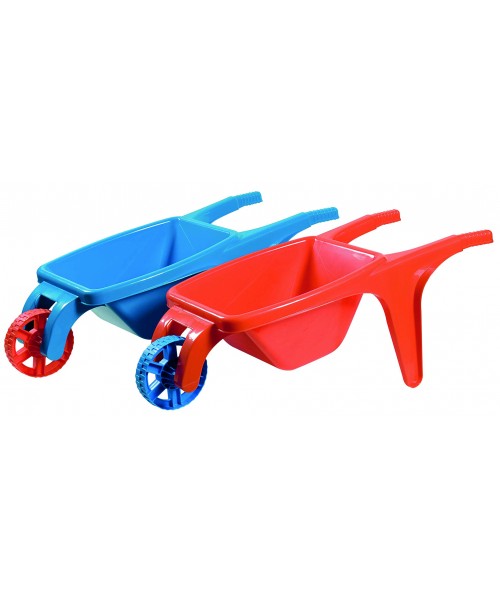 Carretilla con asas 70 cm x 29 cm x 25 cm de altura.