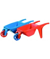 Carretilla con asas 70 cm x 29 cm x 25 cm de altura.