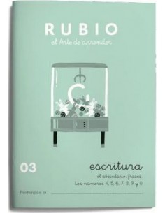 Caligrafía Nº03 rubio