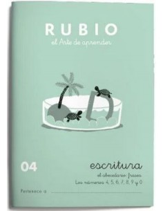 Caligrafía Nº04 rubio