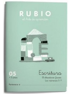 Caligrafía Nº05 rubio