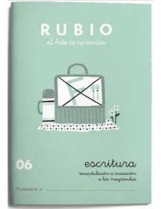 Caligrafía Nº06 rubio