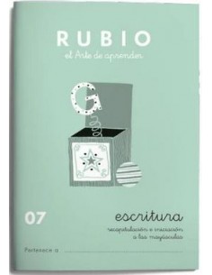 Caligrafía Nº07 rubio