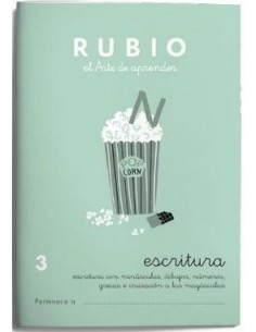 Caligrafía Nº3 rubio