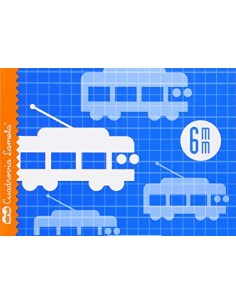 25 Libretas Lamela cuadrovía 16 hojas grapadas 6 mm.