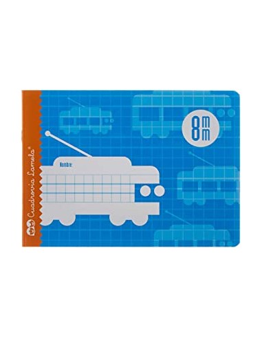 25 Libretas Lamela cuadrovía 16 hojas grapadas...