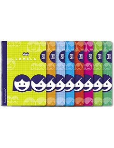 Cuadernos cuadrovia 1/4 - 2,5 mm.