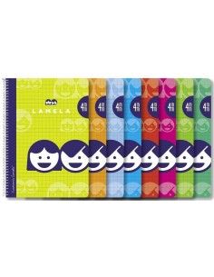 Cuadernos cuadrovia 1/4 - 4 mm.