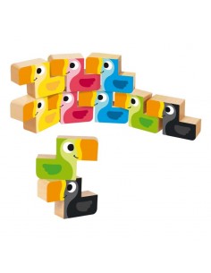 Juego de apilar Tucanes 2