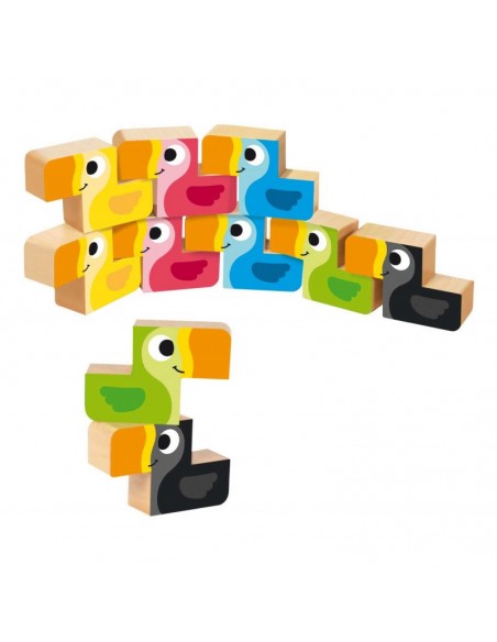 Juego de apilar Tucanes