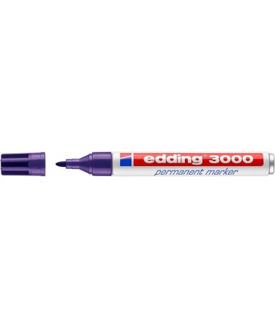 Rotulador Edding 3000 - Violeta