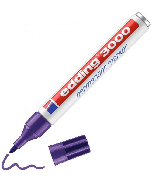 Rotulador Edding 3000 violeta