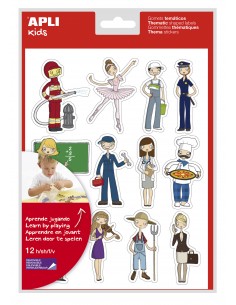 Gomets temáticos profesiones