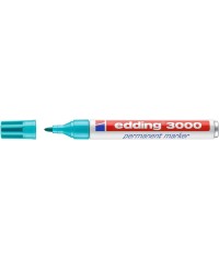 Rotulador Edding 3000 azul claro