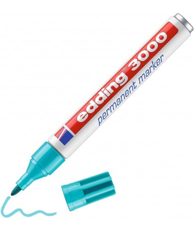 Rotulador Edding 3000 - Azul claro
