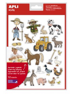 Gomets temáticos la granja