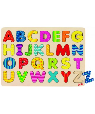Puzle abecedario - 26 piezas