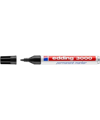 Rotulador Edding 3000 - Negro