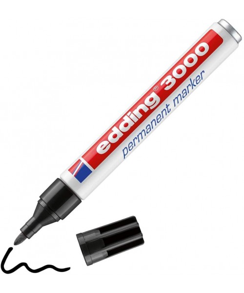 Rotulador Edding 3000 - Negro