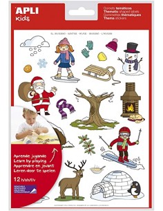 Gomets temáticos el invierno